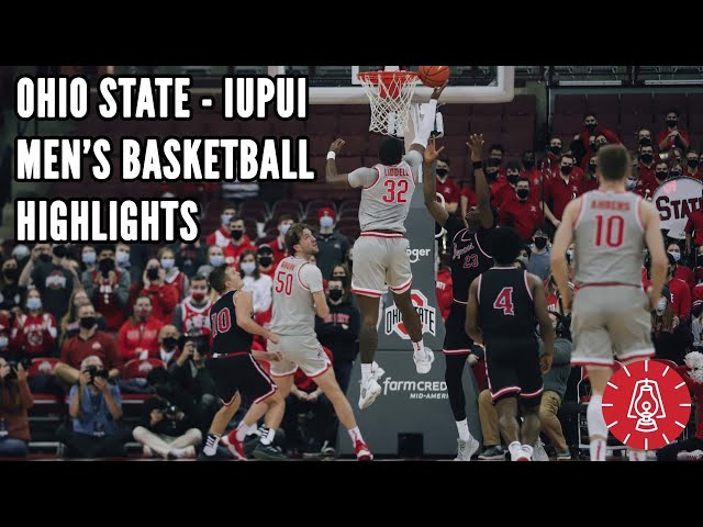 Men's Basketball Highlights | Ohio State tops IUPUI 83-37