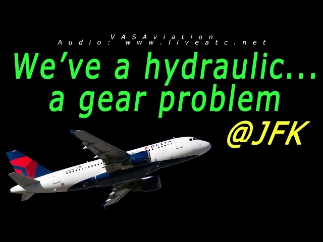 [REAL ATC] Delta A319 GEAR PROBLEM at JFK!!