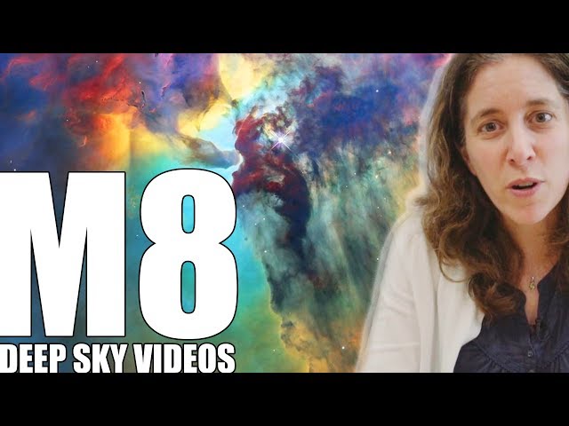M8 - The Lagoon Nebula and Space Tornadoes - Deep Sky Videos