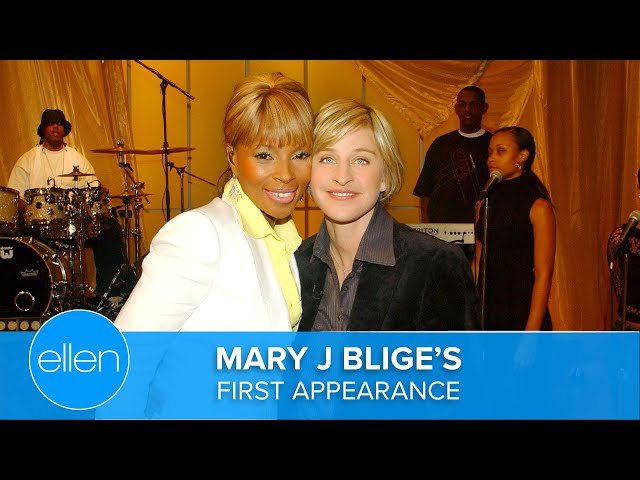 Mary J Blige’s First Interview on the 'Ellen' Show
