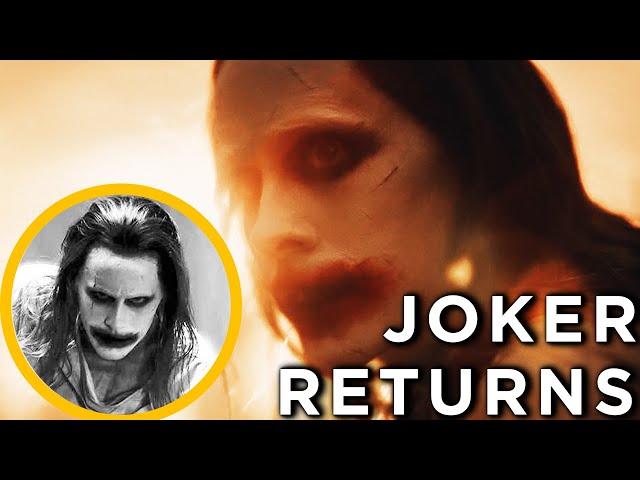 Jared Leto’s Joker Returns in Zack Snyders Justice League