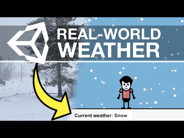 Displaying REAL-WORLD Weather in Unity (using REST APIs)