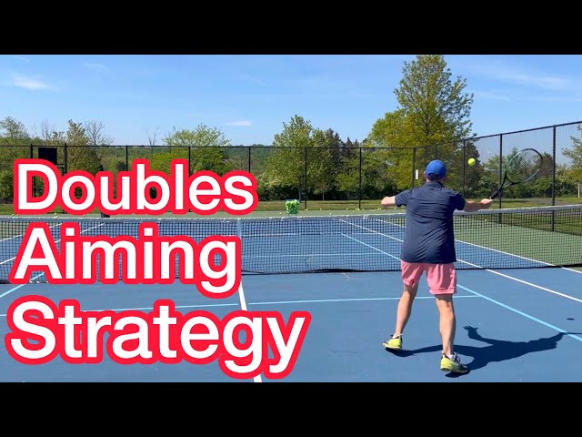 Where To Aim Low Volleys vs High Volleys In Tennis (Doubles Aiming Strategy)
