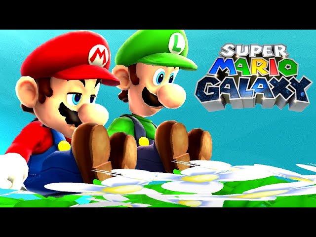 Super Luigi Galaxy - Full Game Walkthrough