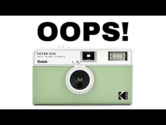 Kodak Ektar H35 Half Frame Camera | I Screwed Up!
