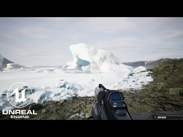 Unreal Engine 4 RTX 3090 Realistic Landscape