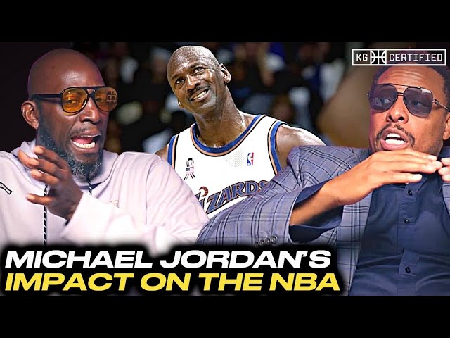 KG & Pierce Honor Michael Jordan, the Universal Icon