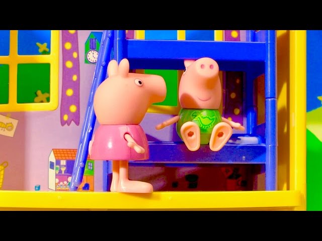 Peppa Pig House Playset Toy Surprises English episode