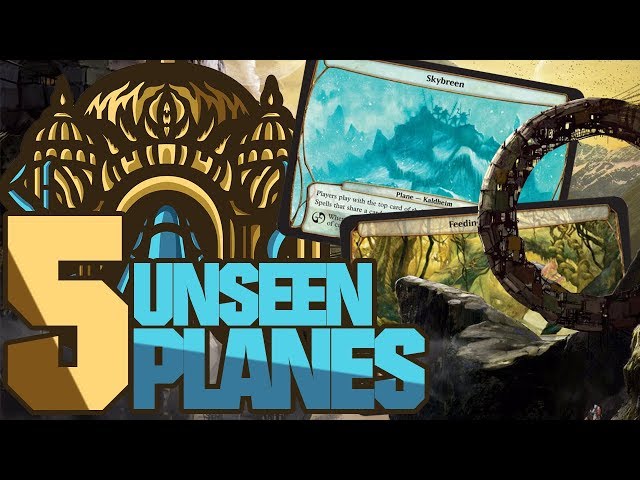 NEVER Before Seen PLANES - MTG Top 5