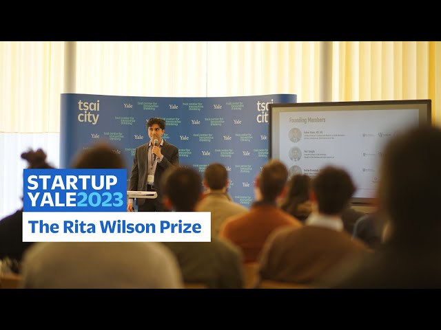 The Rita Wilson Prize in Support of Innovation and Entrepreneurship in Health Technology