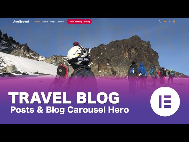 [Part 09/15] Make a Free WordPress Travel Blog Using Elementor