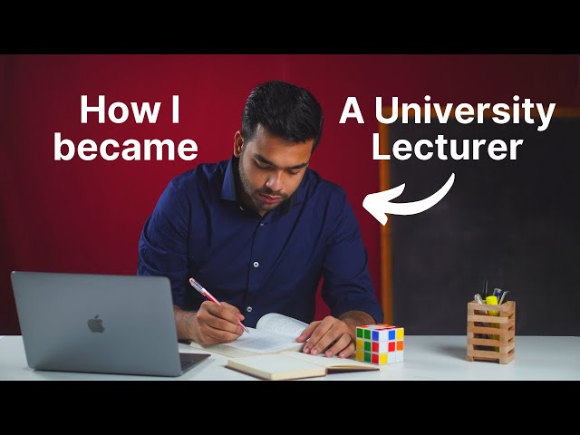 How I got into teaching at university