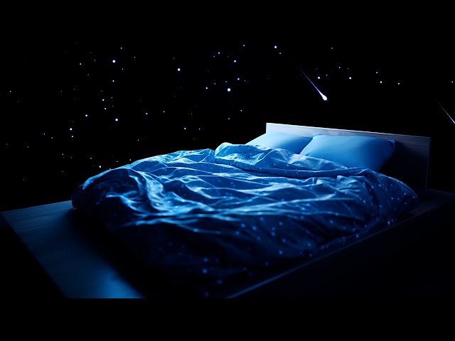 Revitalizing Sleep Journey - Restore Mental Health on your Cosmic Bed with White Noise