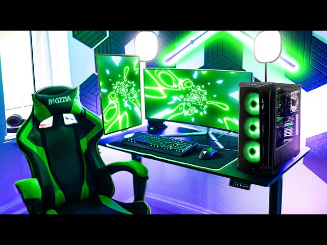 I Built My 11 Year Old Subscriber His Dream Gaming Setup!