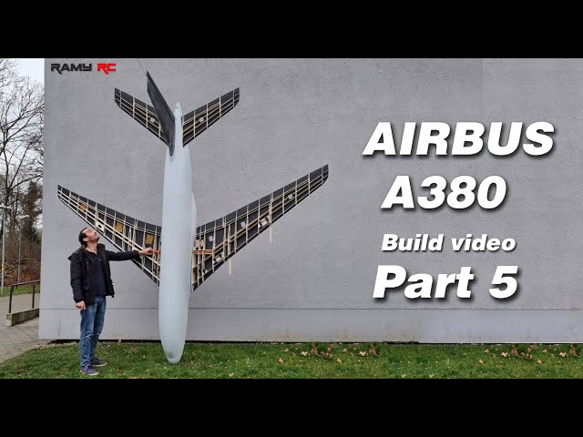 Building the Airbus A380 RC airliner Part 5