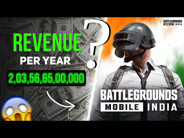 HOW MUCH BGMI AND PUBG MOBILE EARN LAST YEAR 😱 #shorts #bgmi #pubgmobile