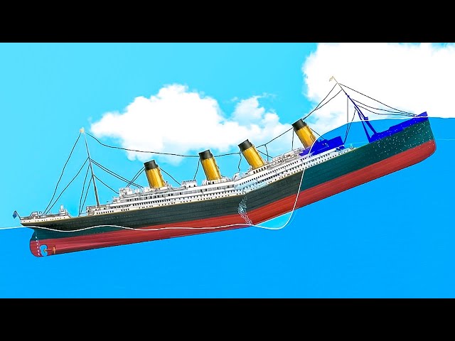 Testing the Titanic against a MEGA TSUNAMI!