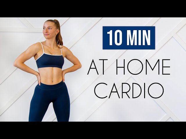 10 MIN CARDIO WORKOUT AT HOME (No Jumping/Apartment Friendly, No Equipment)