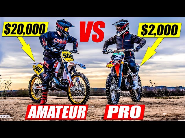 Pro on $2,000 Bike vs Amateur on $20,000 Bike!