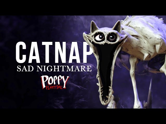 CATNAP SAD Nightmare ORIGIN! Poppy Playtime 4 Real Life