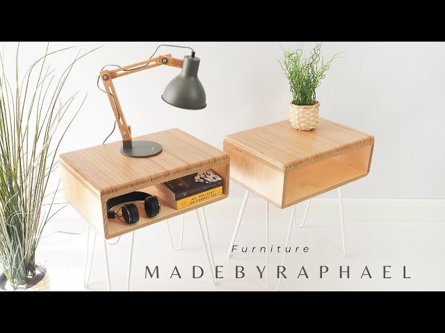 Making a Bedside Tables / Plywood Night Stand /Modern Design End Table