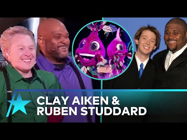 ‘American Idol’ Alums Clay Aiken & Ruben Studdard On ‘Masked Singer’ ELIMINATION