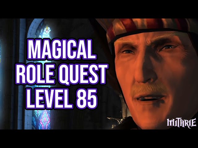 FFXIV 6.1 1672 Magical Ranged Role Quest Level 85
