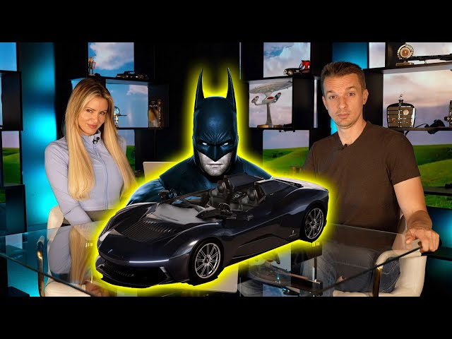Pininfarina licenesed "BRUCE WAYNE" from DC to create their own line of cars. WOW! GMYT EP 105