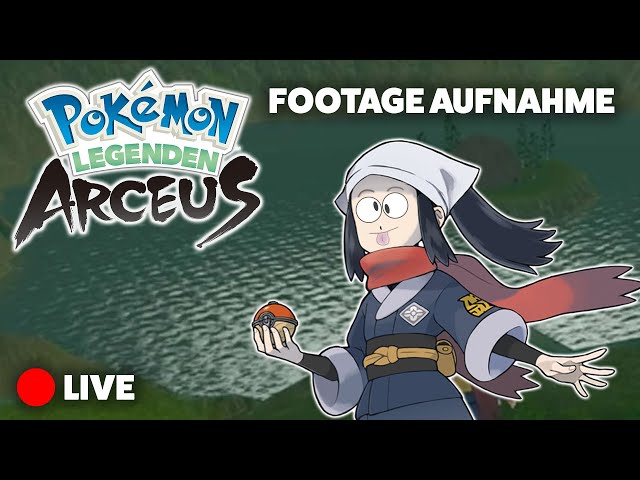 Pokemon Legenden Arceus: Gameplay Footage für Review aufnehmen