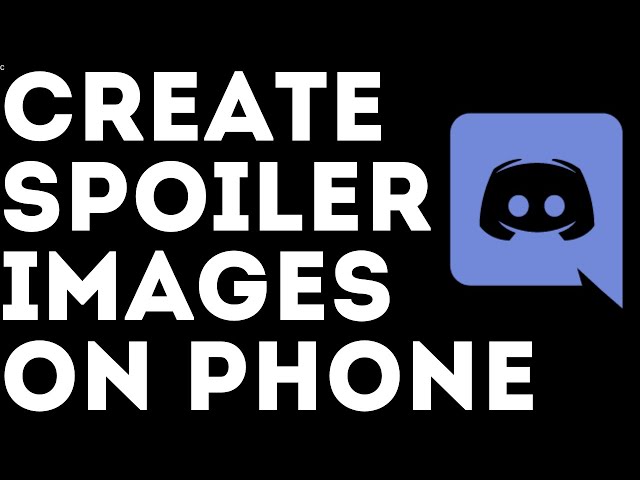How to Create Spoiler Images on Discord Mobile - iPhone & Android