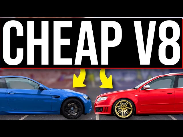 2 CHEAP V8 Cars With INSANE PERFORMANCE! (B7 RS4 vs E92 M3 SHOWDOWN)