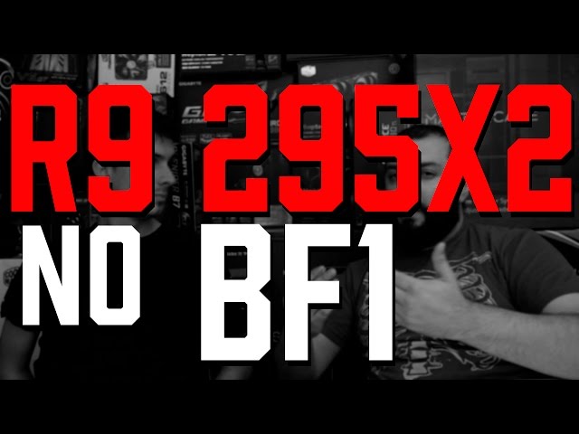 PROVA DE FOGO!! AMD R9 295x2 - RODA BATTLEFIELD 1