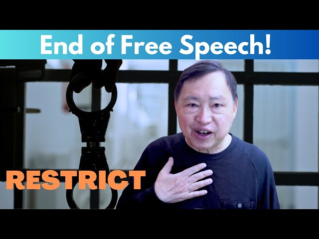 RESTRICT Act:  Could Put Me in Jail for 20 Years! (for Speaking out)