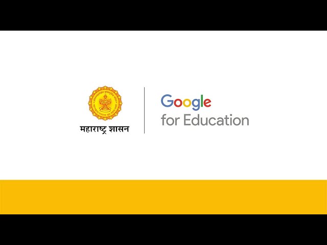 Google for Education announcement with Maharashtra state government