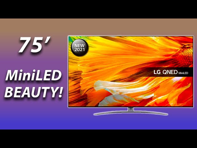 75' 4K LG QNED Mini LED TV Review - How GOOD is Mini LED at 75 Inches?