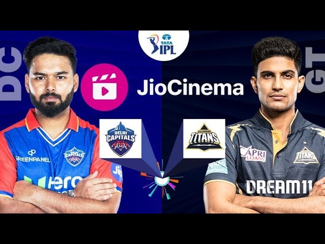 DC vs GT Tata IPL 2024 Match - Watch Now! 🔴 LIVE #cricket #ipl2024