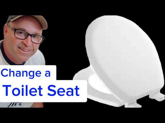 How to Change a Toilet Seat