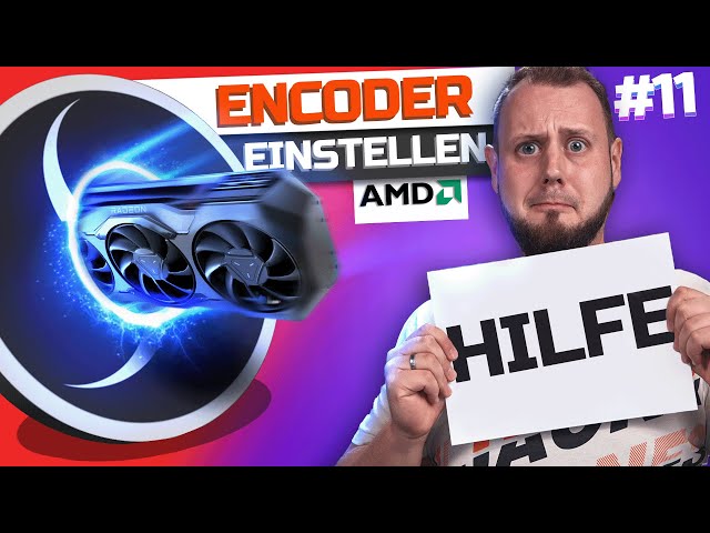 OBS STUDIO ENCODER einstellen AMD - Komplettkurs 2023 #11