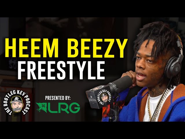 Heem Beezy Deep Freestyle on The Bootleg Kev Podcast