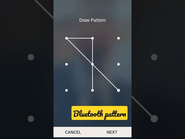 Bluetooth pattern||maa song ||#pattern #patternlocks #mobilepattern