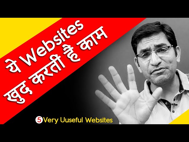 Top 5 Best Useful Websites | Every Mobile Computer & Internet User Must Know | Tips & Tricks