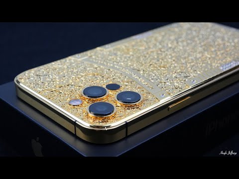 Building a Gold & Diamond iPhone 12 Pro Max - Most Luxurious iPhone Ever.