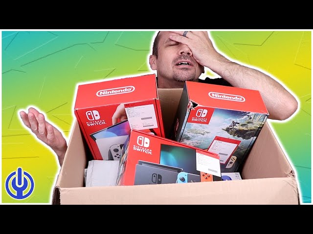 I Bought a Customer Returns Box of Nintendo Switches! Let's Fix Them
