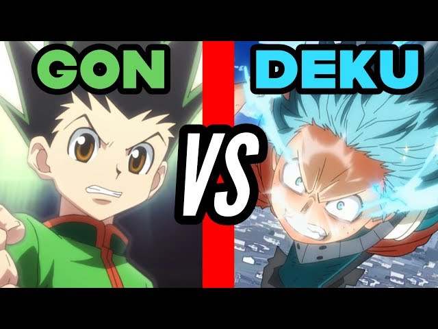 Gon Freecss vs Midoriya Izuku (Deku) !! | Hunter x Hunter 2011, My Hero Academia
