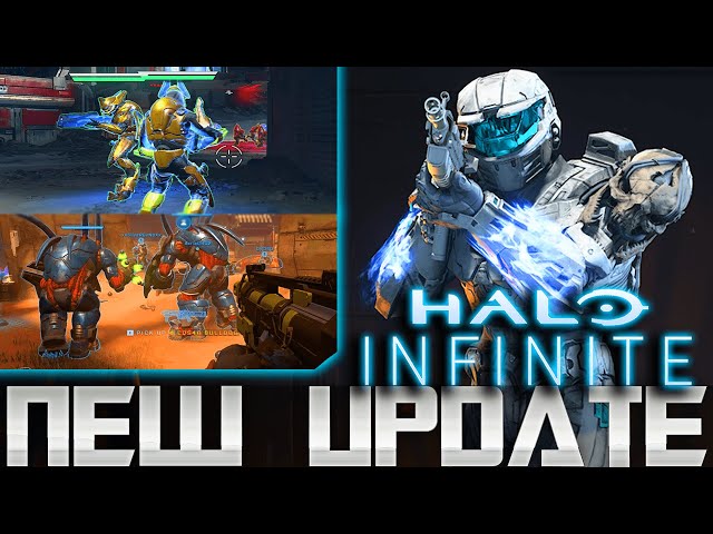 Halo Infinite's New Update is AWESOME - Friendly AI Fight Alongside You & New Firefight Maps!