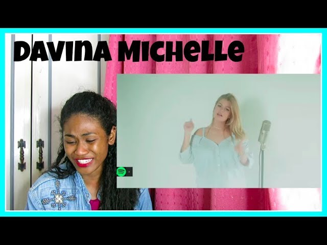 Davina Michelle - What About Us - Pink (cover) | Reaction