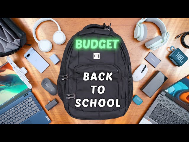 Awesome Back to School Tech 2023! (Budget Edition)