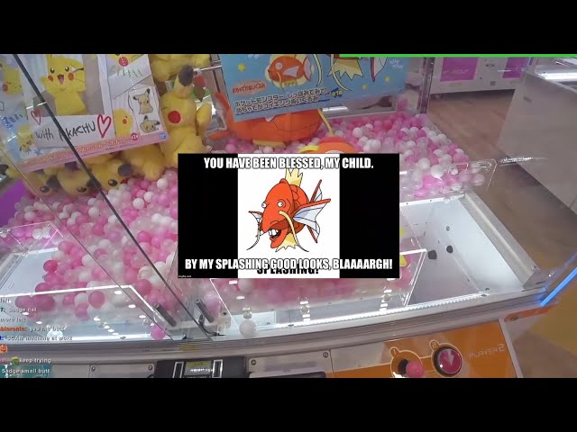 Imjasmine gets scammed by magikarp crane claw game