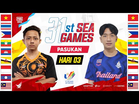 [BM] 31st SEA Games | PUBG MOBILE Squad Hari Ke-3
