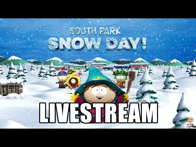 🔴Live - South Park Snow Day! - Shenanigans with the Lads